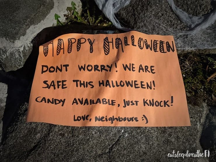 halloween sign