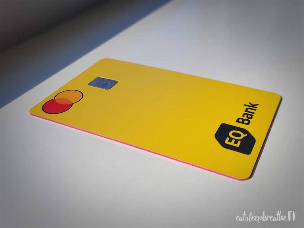 eq bank card pink core